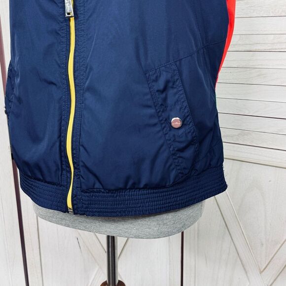 Lauren Ralph Lauren Reversible Colorblock Nautical Flags Sailing Vest Medium - Picture 6 of 13